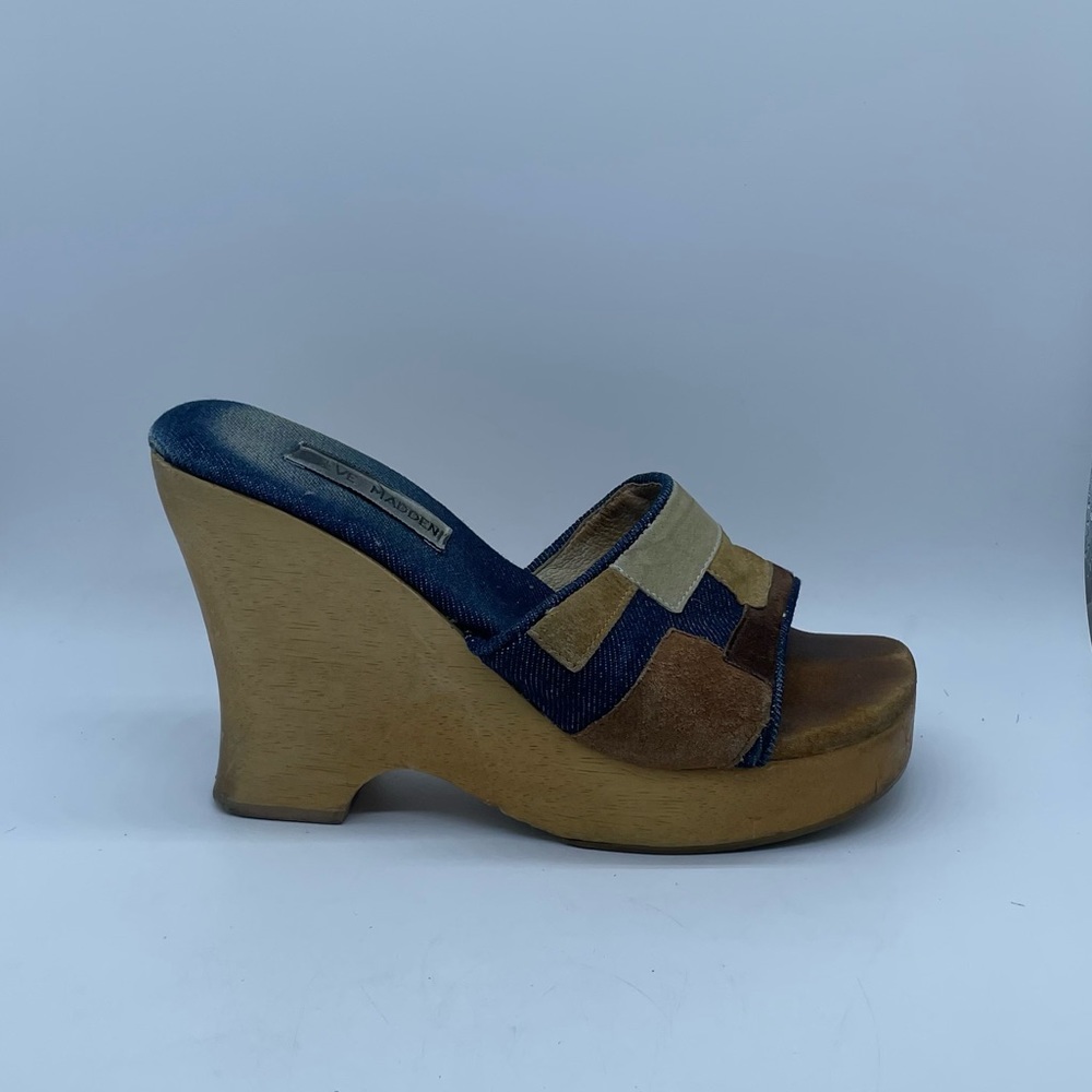 Vintage Y2K Steve Madden Wedge Sandal